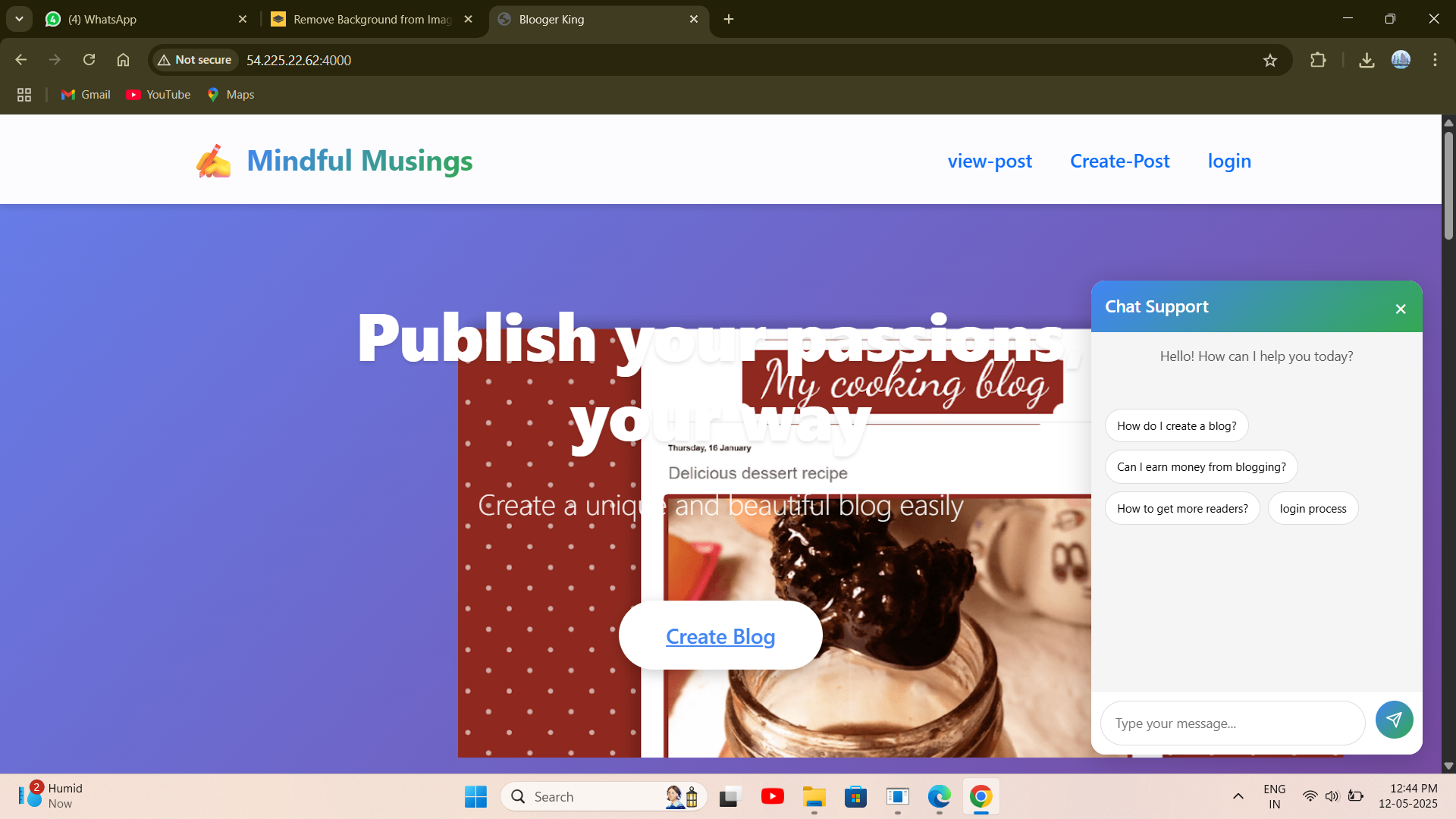 Blog Website