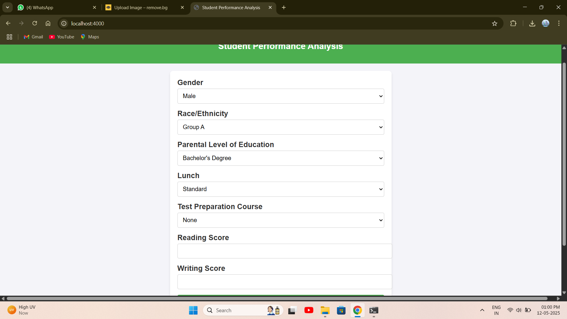 Student Performance Analysis